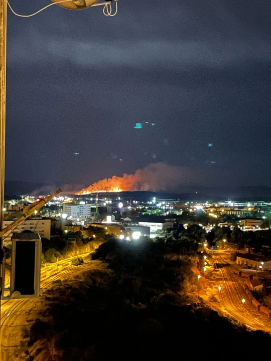Pogledajte kako je izgledala borba s velikim požarom između Jadrtovca i Žaborića