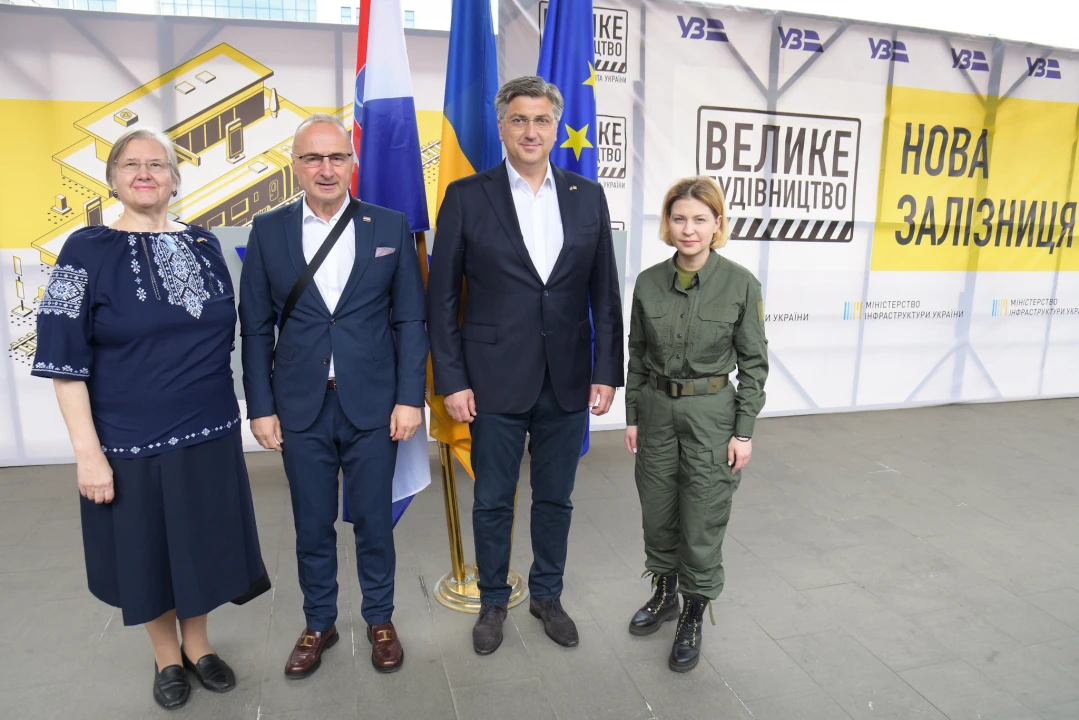 Predsjednik Vlade Plenković u posjetu Ukrajini, u Kijevu se sastaje s ukrajinskim državnim vrhom