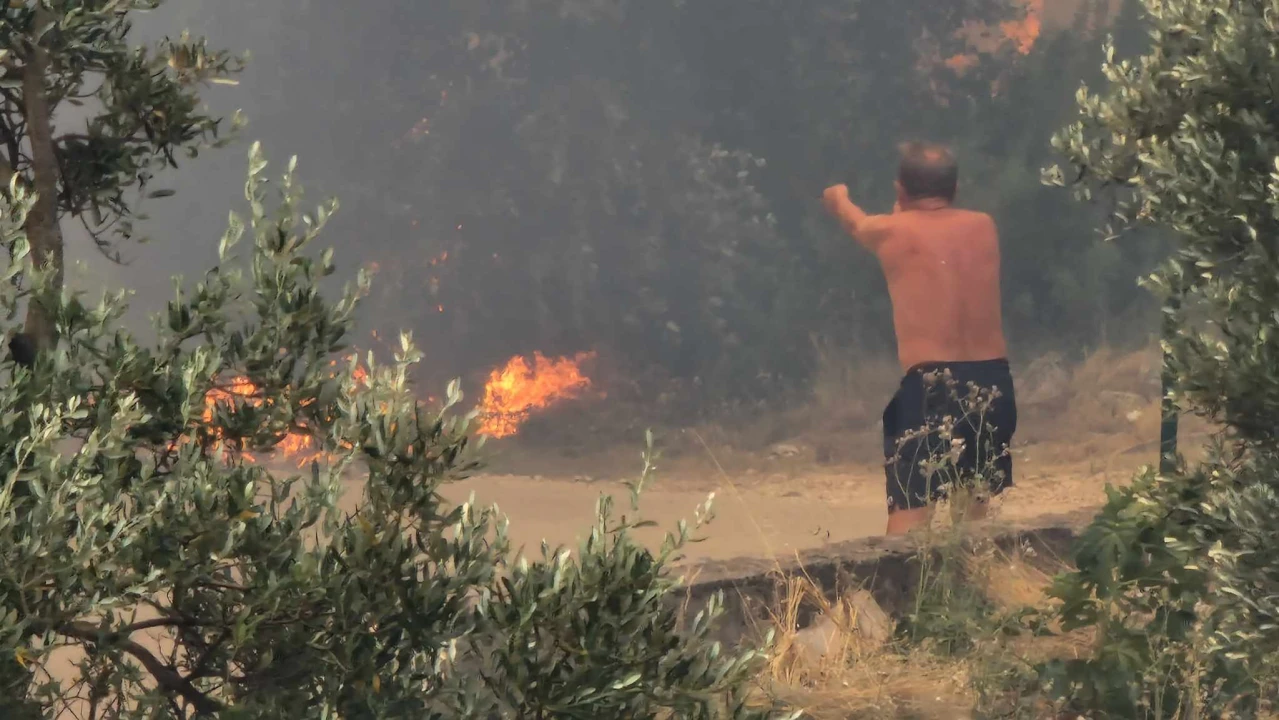 FOTOGALERIJA iz središta požara: Grčevita borba protiv vatre i vjetra