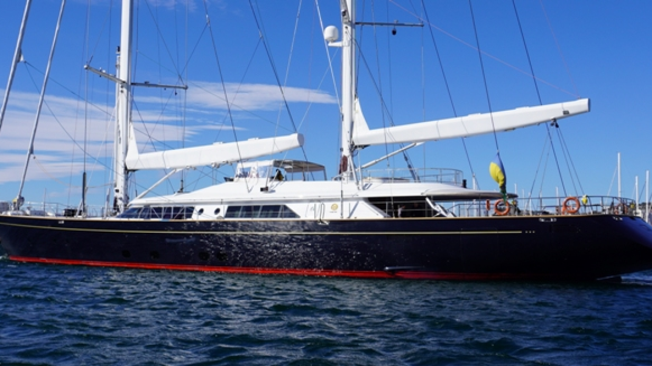 U Iskra brodogradilištu Šibenik servisirana mega jahta Burrasca vrijedna oko 15,5 milijuna dolara