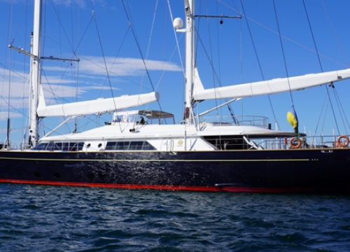 U Iskra brodogradilištu Šibenik servisirana mega jahta Burrasca vrijedna oko 15,5 milijuna dolara