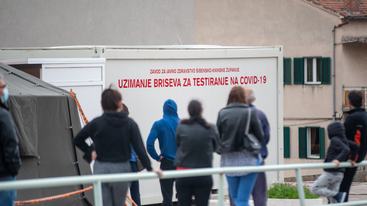 Na 308 testiranih, 155 pozitivnih u županiji: Tri osobe preminule u šibenskoj bolnici