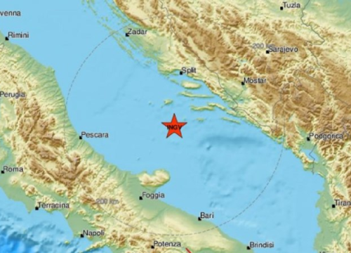 Novi potres jačine 3,2 po Richteru u Jadranskom moru