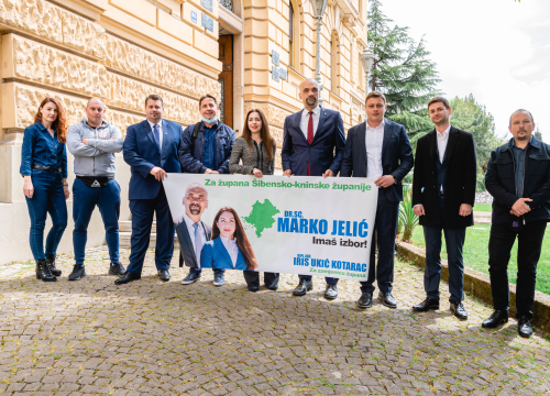Nezavisni Marko Jelić i Iris Ukić Kotarac predali potpise za župana i objavili kandidacijsku listu