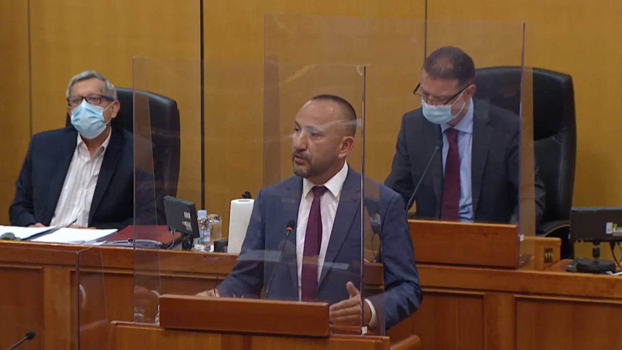 Zekanović u Saboru: 'Gašenje Jadranske banke je pravi odraz stanja u Šibeniku'