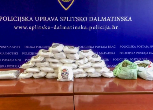 U Splitu najveća zapljena amfetamina ikad u Hrvatskoj: Policija objavila video