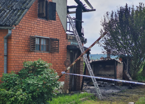 Dvije osobe poginule u požaru kuće u Bjelovaru, navodno mladići u dvadesetima
