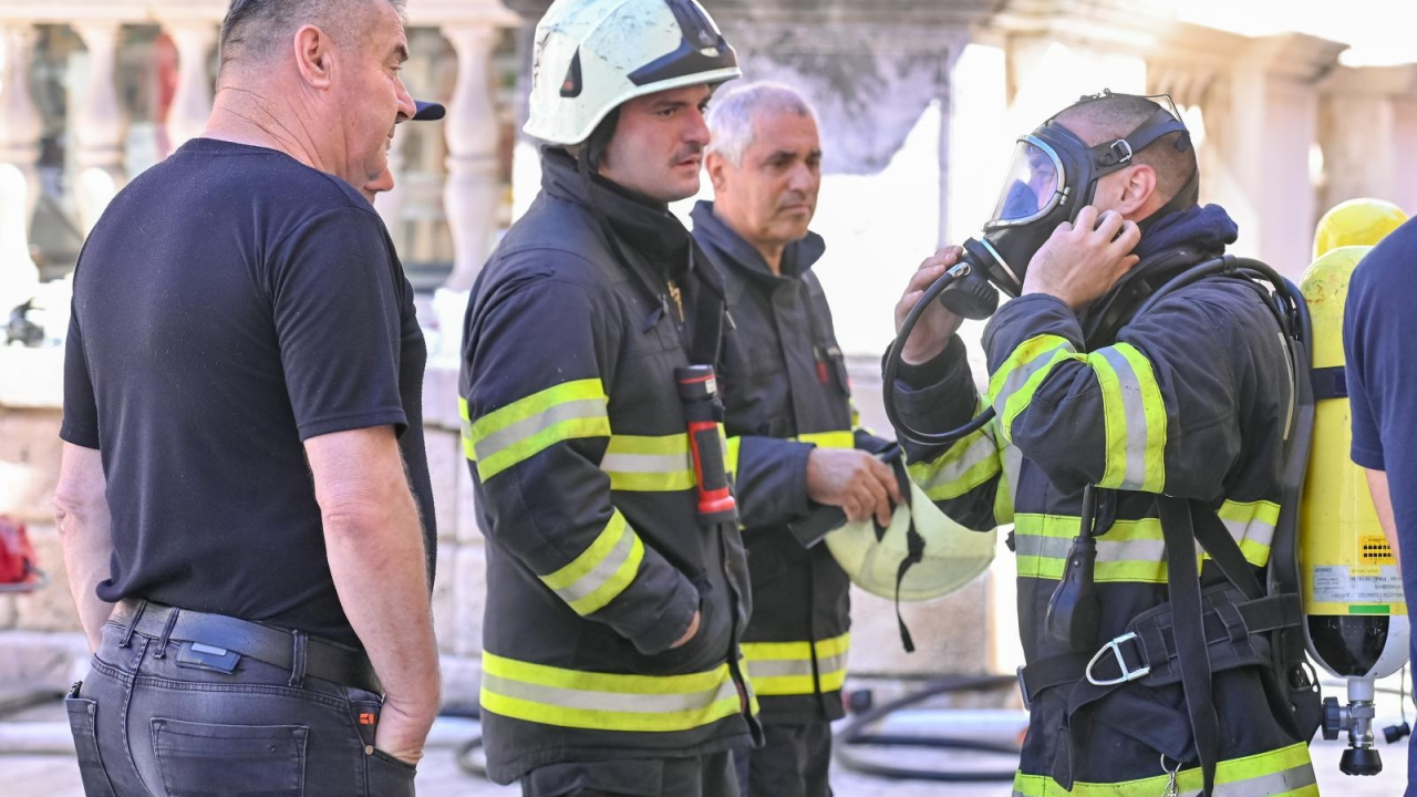 Vatrogasni zapovjednik opisao dramu u Zadru: 'Vrata smo otvarali pilama za željezo'