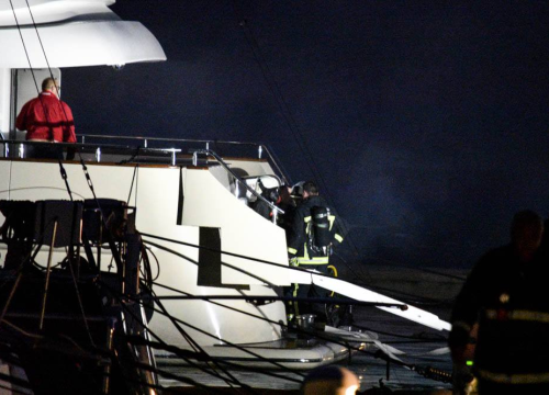 Vatrogasci noćas intervenirali zbog dima na jahti u marini na Murteru: Požar se srećom nije proširio