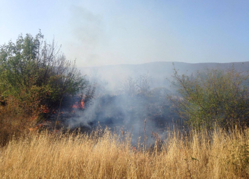 Ugašen požar otvorenog prostora u Drnišu, opožarena površina dva hektara
