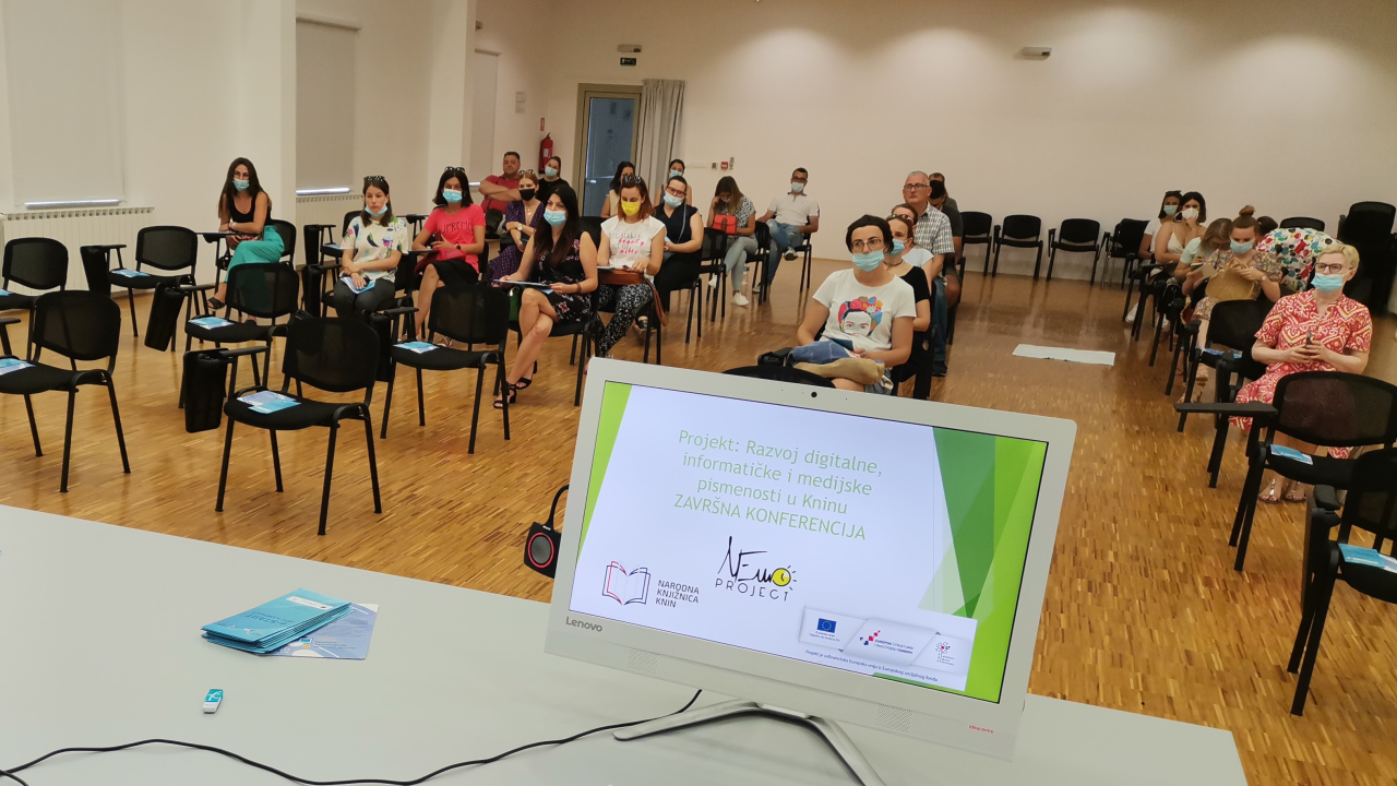 Završen prvi europski projekt Narodne knjižnice Knin!