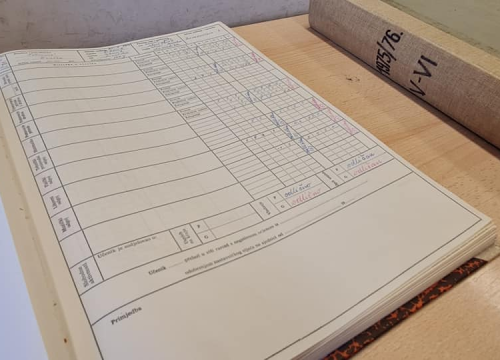 Fotografija 13 - Ivana Guberina s mladom ekipom snima film o Draženu: Danas su pregledali školske ocjene šibenskog virtuoza