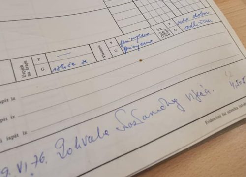 Fotografija 16 - Ivana Guberina s mladom ekipom snima film o Draženu: Danas su pregledali školske ocjene šibenskog virtuoza