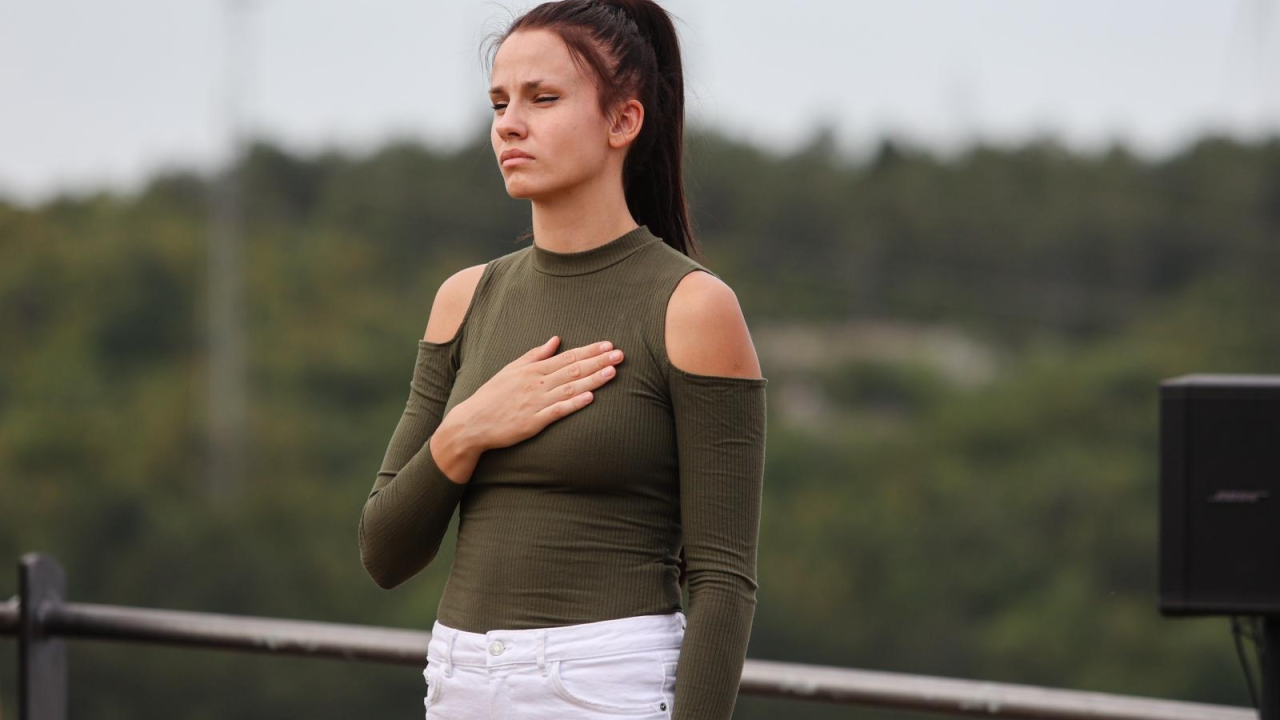 Olimpijka Matea Jelić na generalnoj probi obljetnice Oluje, odgovorila svima koji misle da je premlada za to