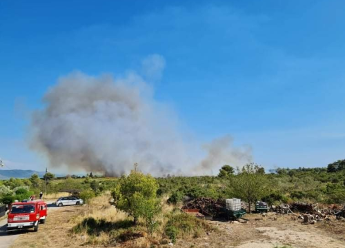 Požar kod Rogoznice zahvatio 12 hektara, vatrogasci spriječili širenje