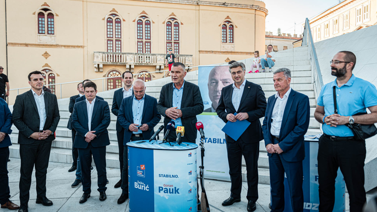 Novi šef HDZ-a Željko Burić ima tri svoja potpredsjednika, iz Dujićevog tima prošao samo Ivan Malenica