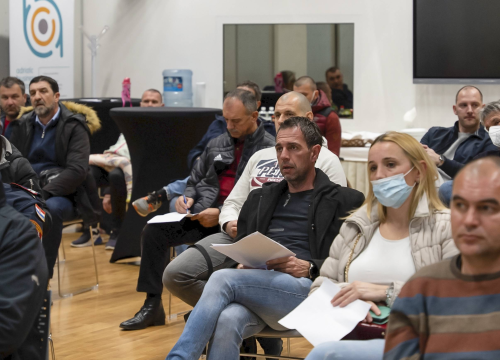 Fotografija 3 - Joško Jurić i treći put postao predsjednik Zajednice sportova grada Šibenika