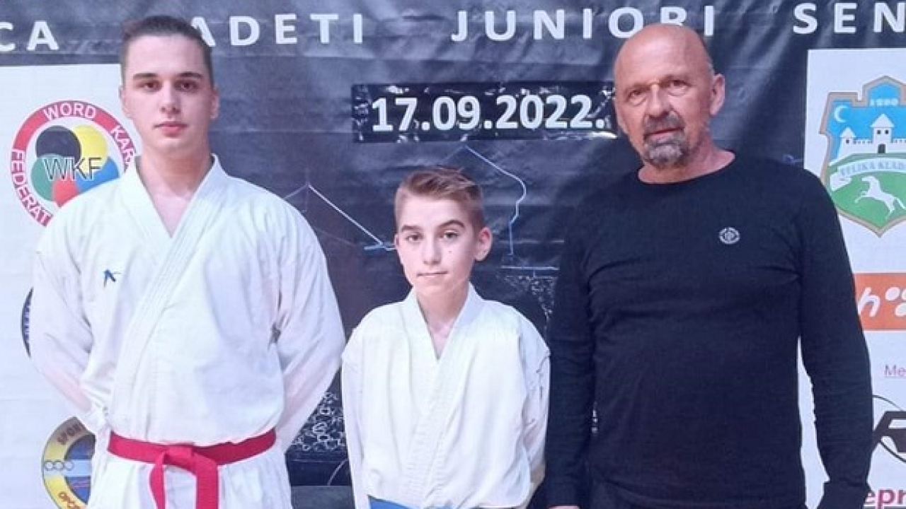 Karate klubu Šibenik zlato i bronca u Velikoj Kladuši