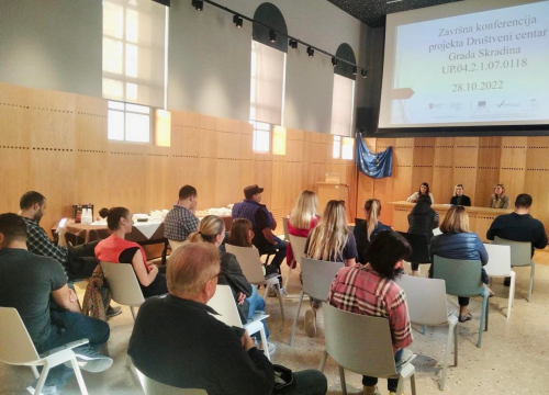 Projekt Društveni centar Grada Skradina uspješno je priveden kraju!