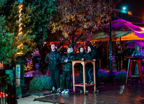 Fotografija 2 - Šibenčani pratili utakmicu u Parkiću: Argentina nanijela Hrvatskoj težak poraz