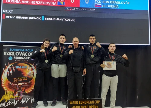 Četiri bronce za Kickboxing klub Petar Krešimir IV. na Europskom kupu u Karlovcu