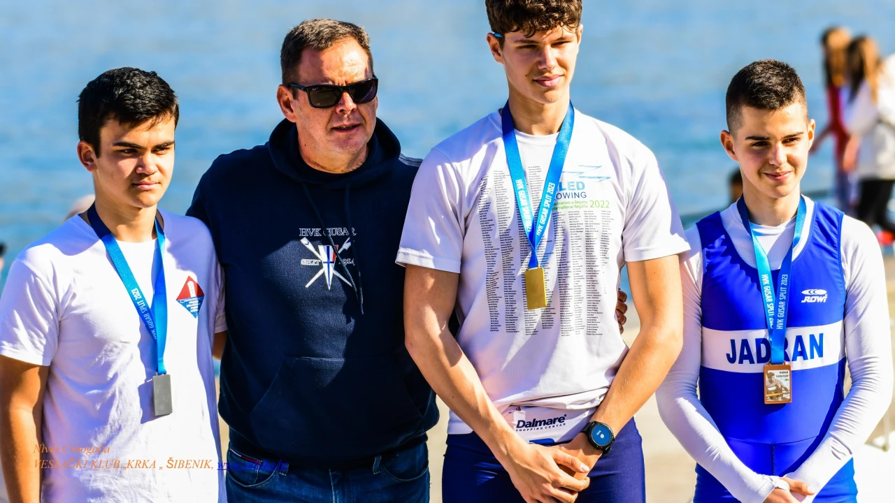 Prva regata 'Kupa Dalmacije 2023.': Veslači i veslačice Krke iz Splita se vratili sa 20 medalja