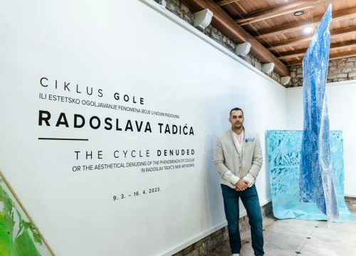 Fotografija 1 - U Muzeju otvorena zanimljiva izložba Radoslava Tadića