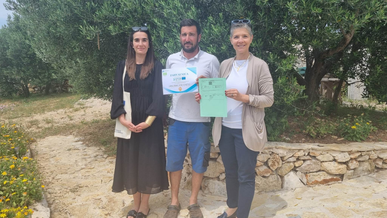 Maslinar Šime Stipaničev: 'Uživamo u prirodi i imamo mali obiteljski hobi u kojem smo se svi pronašli'