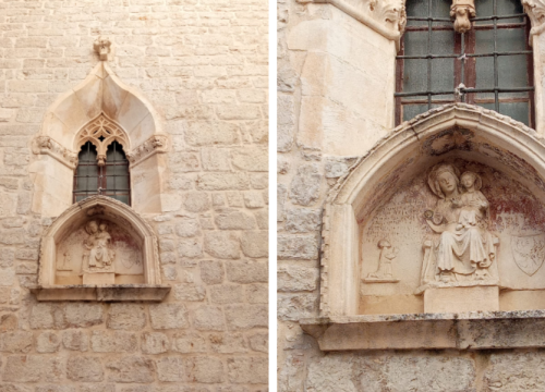 Liječnik Marko prvi je povijesno poznati šibenski pučanin koji je ostavio svoj portret i obiteljski grb