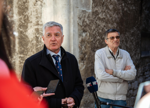 Gradonačelnik obišao obnovljene renesansne i gotičke stupove: 'Stara gradska jezgra nije zaboravljena'