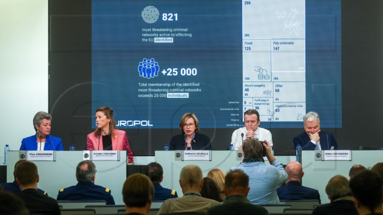 Sigurnosti EU-a prijeti više od 800 kriminalnih mreža