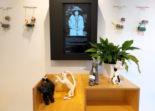 Fotografija 5 - Na Zlarinu otvorena izložba likovnih i literarnih radova s natječaja Mačke