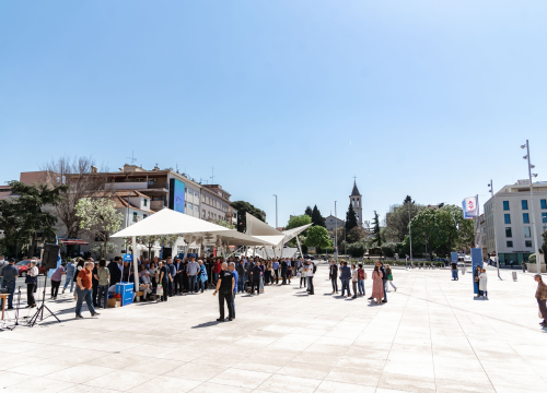 Fotografija 3 - Plenković u Šibeniku: 'Uvjeren sam da će 9. izborna jedinica dati najveći obol ukupnoj pobjedi HDZ-a'