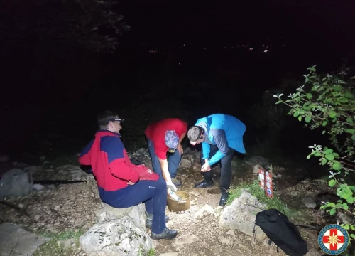Šibenski HGSS-ovci tijekom noći spašavali njemačkog turista s Dinare