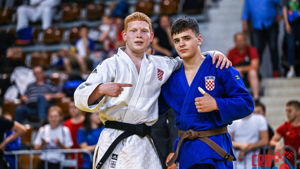 Član Judo kluba Šibenik Filip Knez juniorski viceprvak Hrvatske
