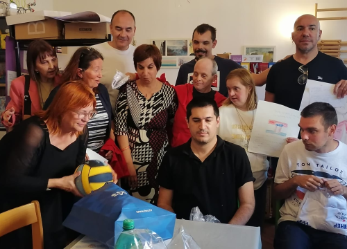 Tucak i Bukić posjetili 'Kamenčiće': 'Veselimo se odlasku na utakmicu za koju ćemo dobiti karte'