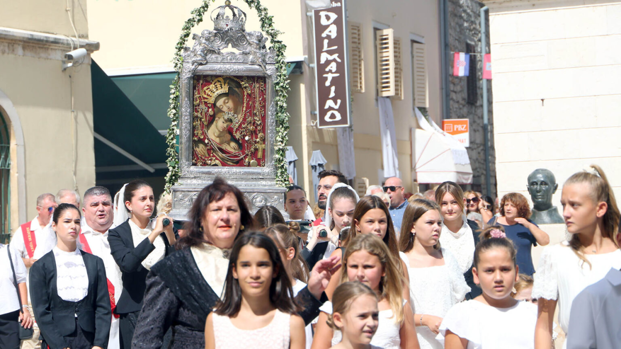 Skradinjani danas proslavili blagdan Male Gospe