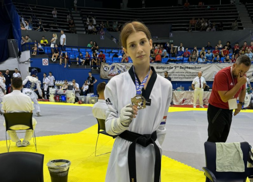 Nika Dodik osvojila zlato na Ex Yu Openu u Beogradu