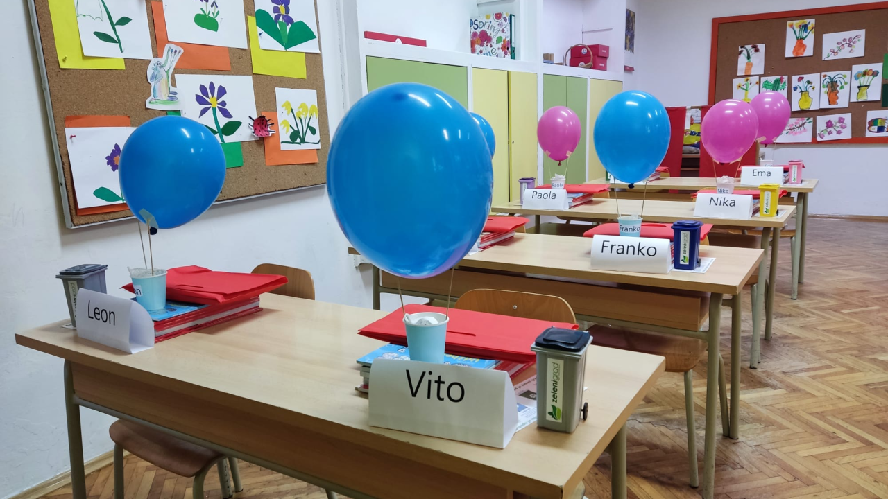 Zeleni grad podijelio zanimljive poklone prvašićima grada Šibenika i općine Bilice