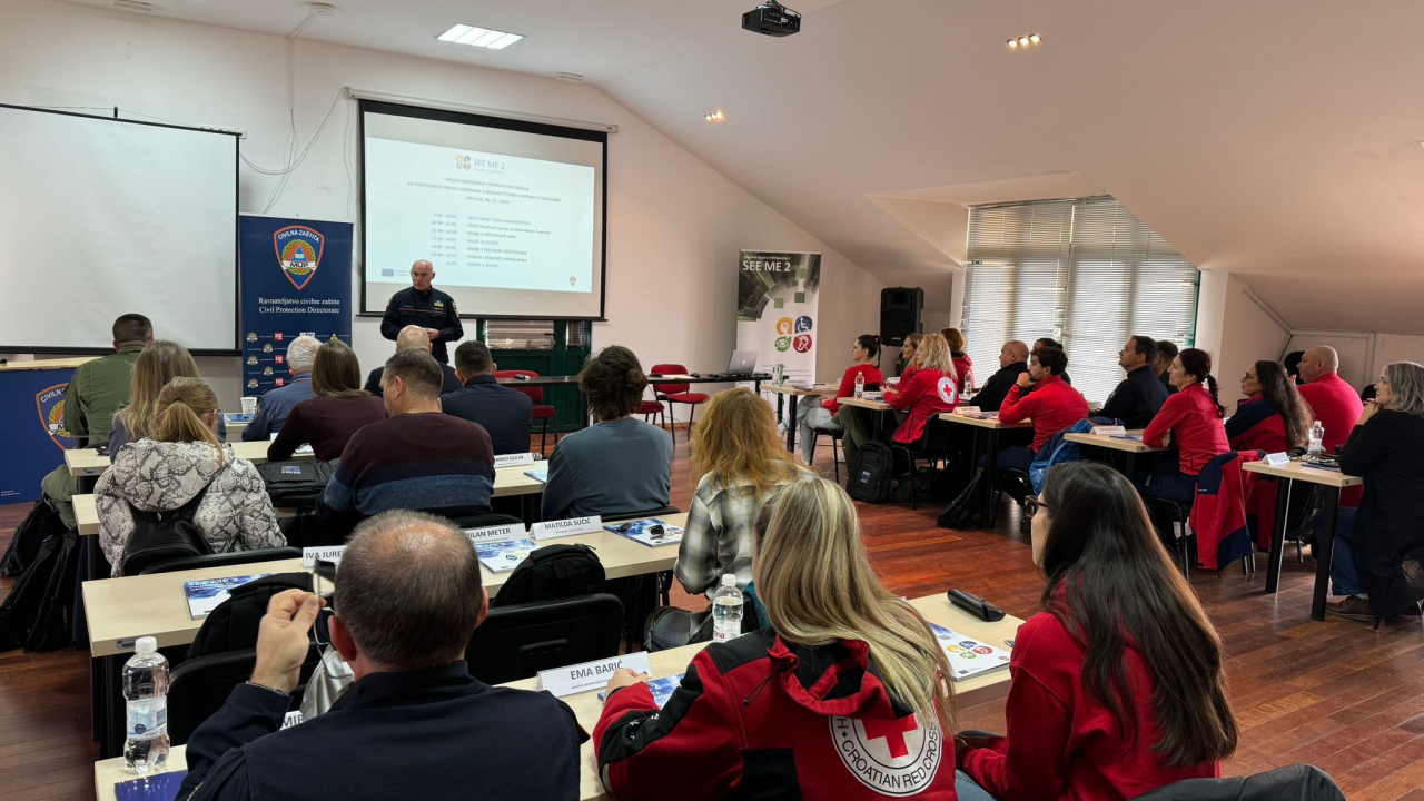 Šibenski HGSS-ovci s kolegama sudjelovali na usavršavanju za pomoć osobama sa invaliditetom