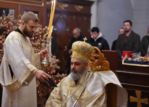 Episkop dalmatinski Nikodim Kosović u Šibeniku predvodio liturgiju