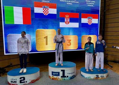 Lili Klarin i Elin Ianachi Ćopić zlatne, a Gabrijela Grubelić srebrna na turniru Grand Prix Croatia