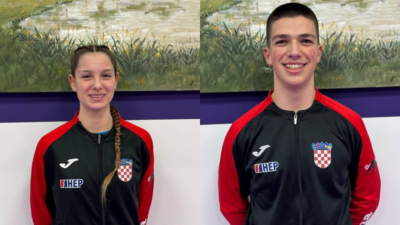 Šibenski karataši Mare i Toma Mileta ovog vikenda predstavljaju Hrvatsku na Europskom prvenstvu
