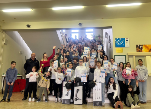 Školarci iz Pirovca treću godinu za redom osvojili nagradu za poznavanje prometnih propisa