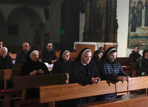 Šibenski vjernici pridružili se molitvama za papu