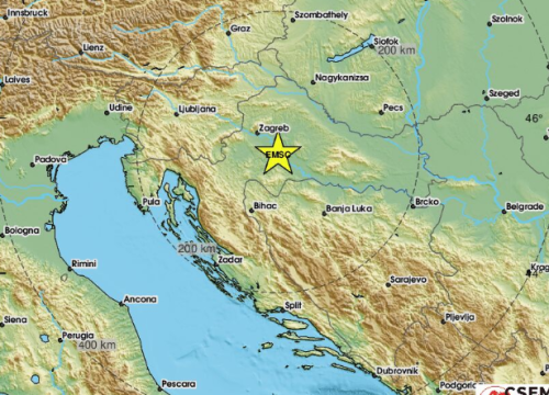 Potres pogodio Sisak, dio županije bez struje