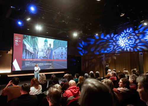 Fotografija 1 - FOTO: U Arsenu nakon filma o D'Annunziju: 'Riječani danas ne uče tko im je od grada napravio prvu fašističku državu'