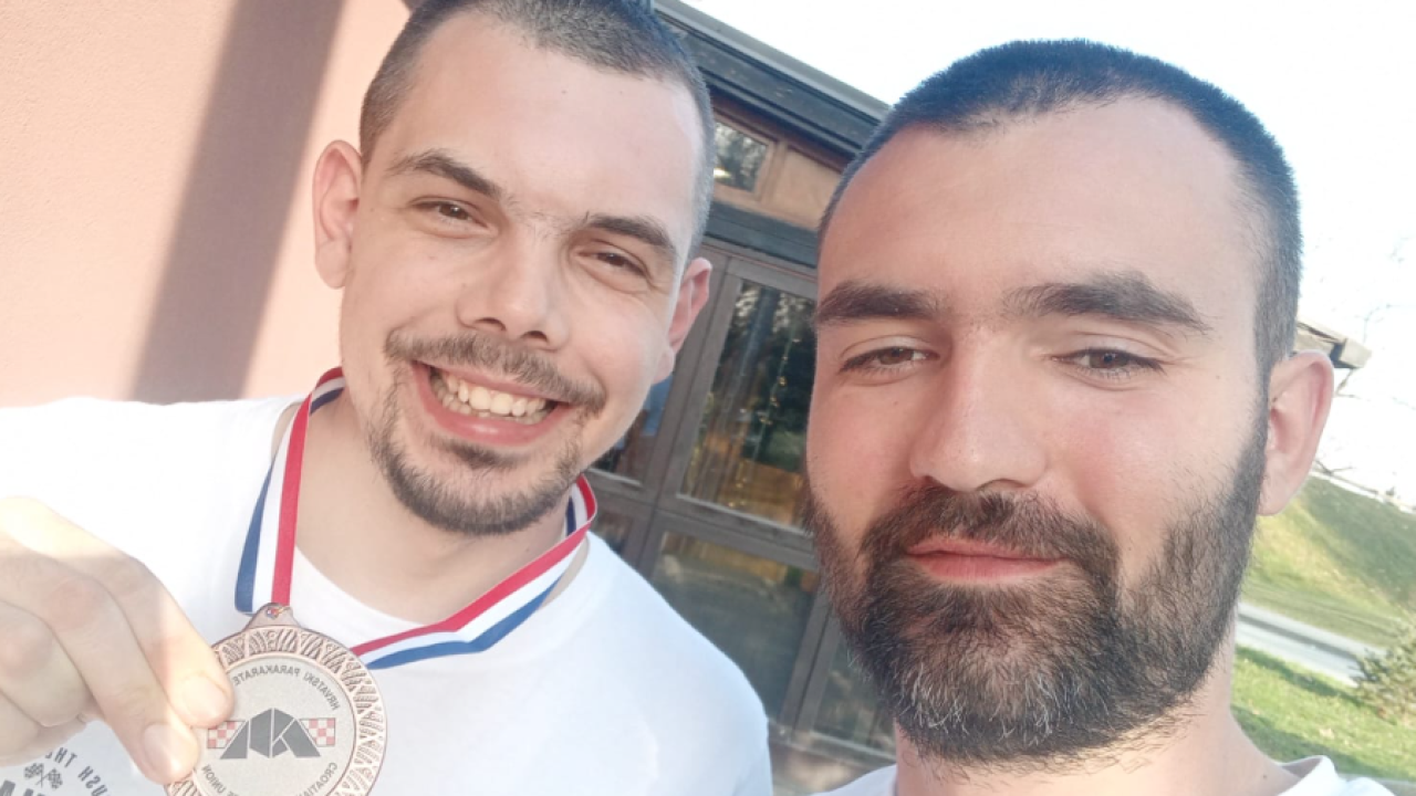 Stipe na prvom svojem natjecanju osvojio medalju u parakarateu