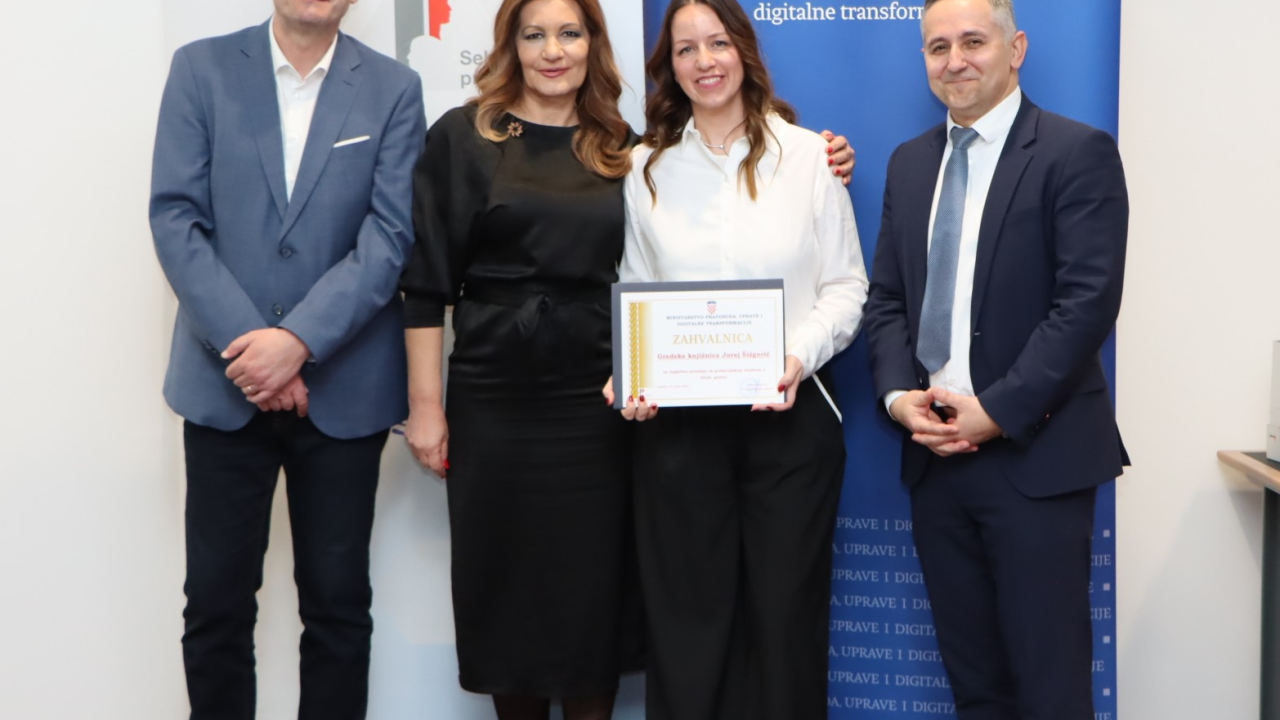 Istaknula se otvorenošću i korektnim odnosima prema osuđenicima: Šibenska knjižnica dobila zahvalnicu Ministarstva