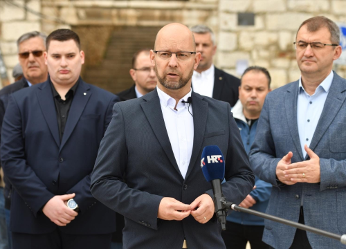Predstavljen Marin Koudela kandidat za gradonačelnika Šibenika